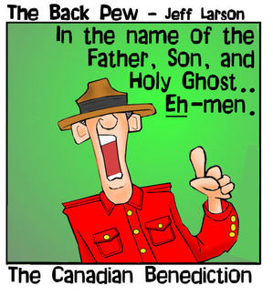 canada cartoons, canadian cartoons, christian cartoons, canadian benediction cartoons