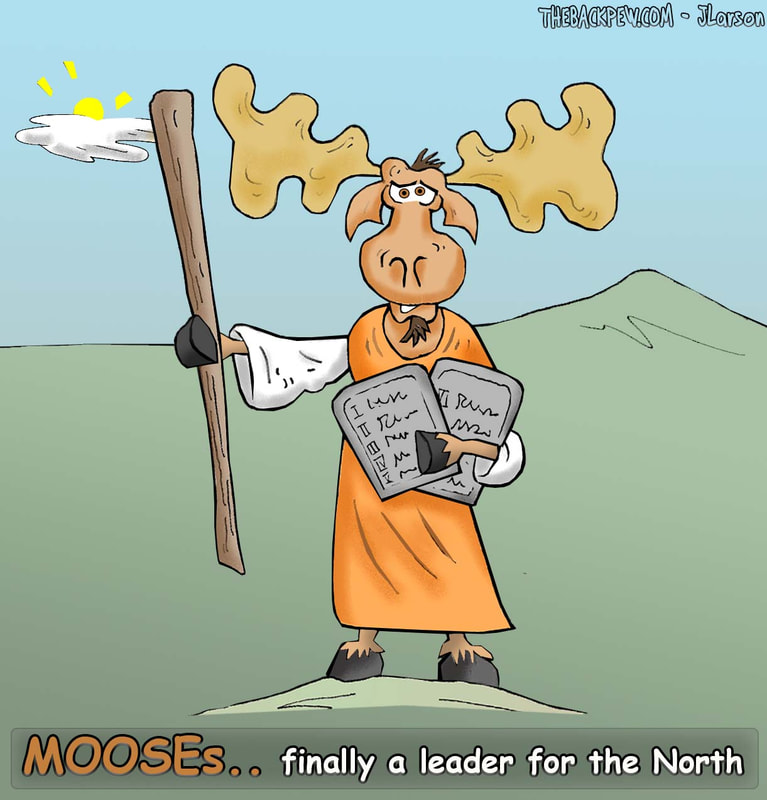 christian cartoons, deer cartoons, mooses cartoons, moose cartoons