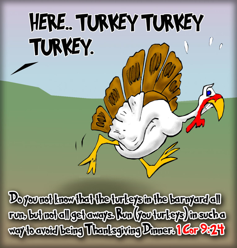 bible cartoons, turkey cartoons, thanksgiving cartoons