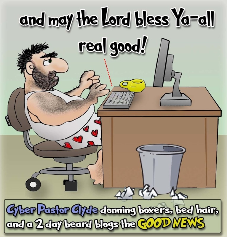 evangelism cartoons, cyber pastor cartoons, christian cartoons