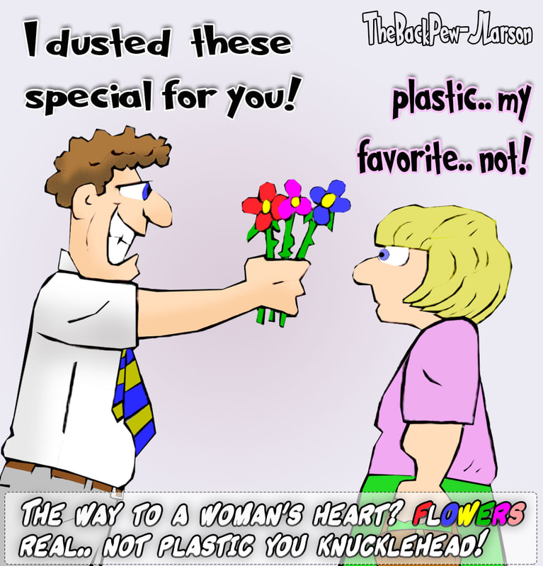 valentines, cartoons, plastic flowers
