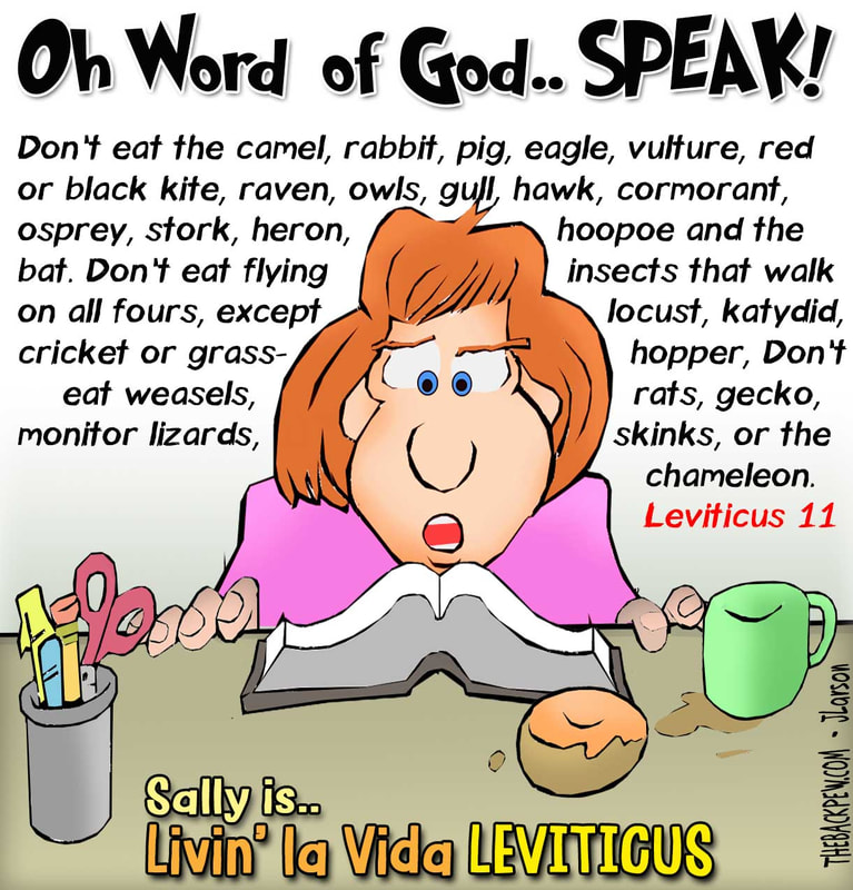 Leviticus Cartoons - The Back Pew - BP